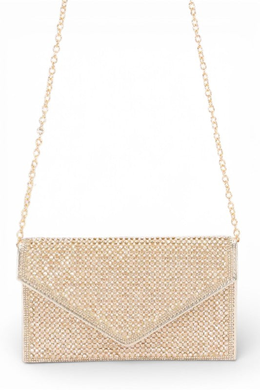 Full Stone Envelope Evening Clutch Bag | Tigbuls Variety Fashion