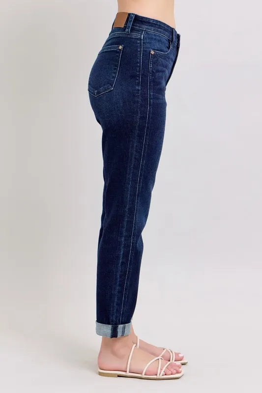 Judy Blue High Waist Boyfriend Jeans - Tigbul's Variety Fashion Shop
