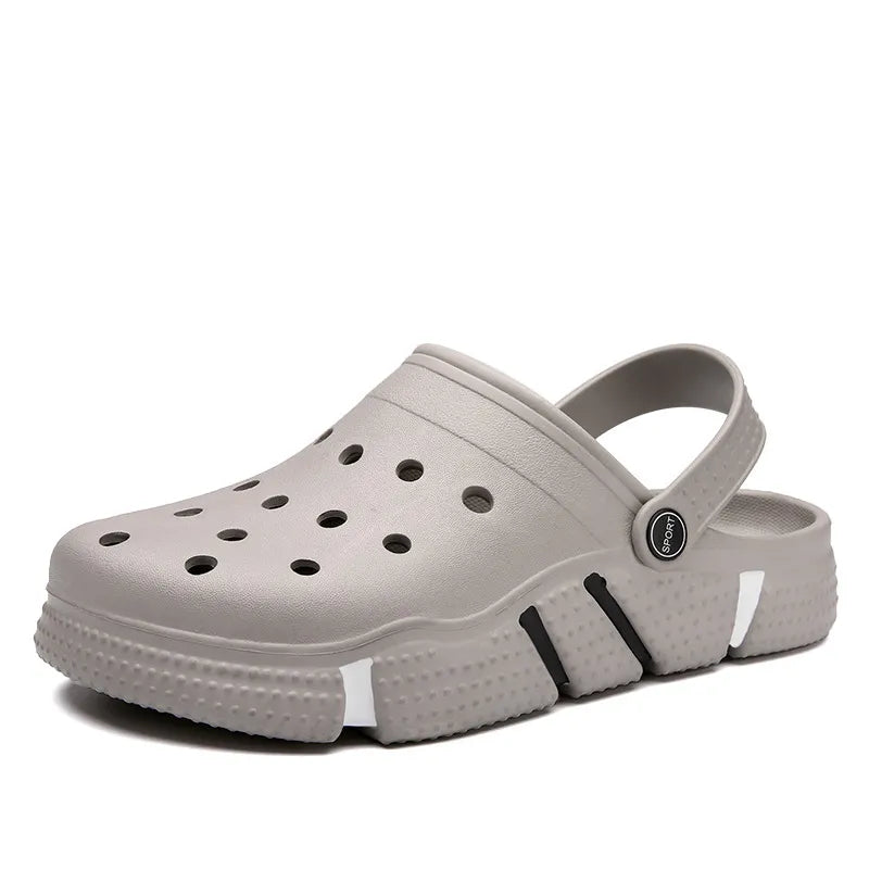 Men's Round Toe Platform Sandals - Tigbul's Variety Fashion Shop