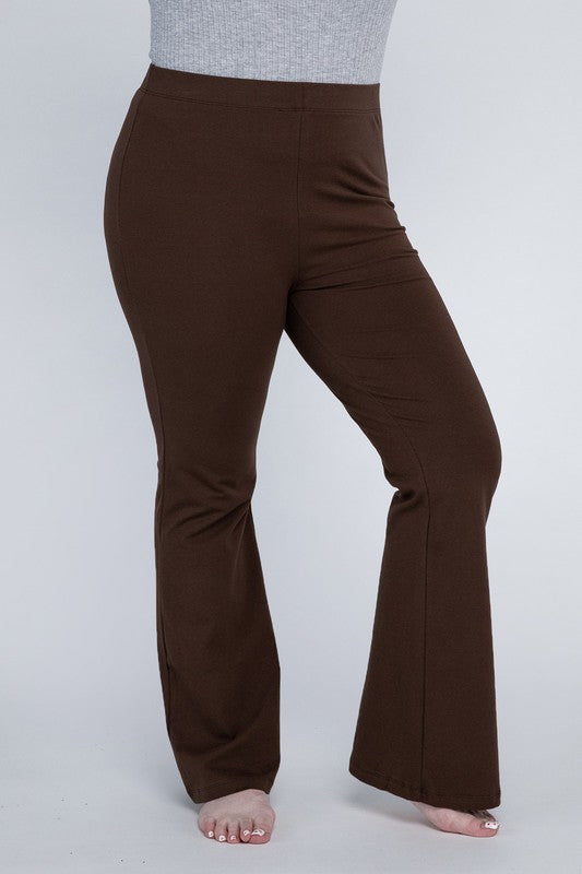 Plus Everyday Flare Bottoms - Tigbul's Variety Fashion Shop