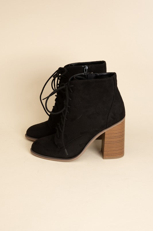 Kidman Lace Up Boots - Tigbul's Variety Fashion Shop
