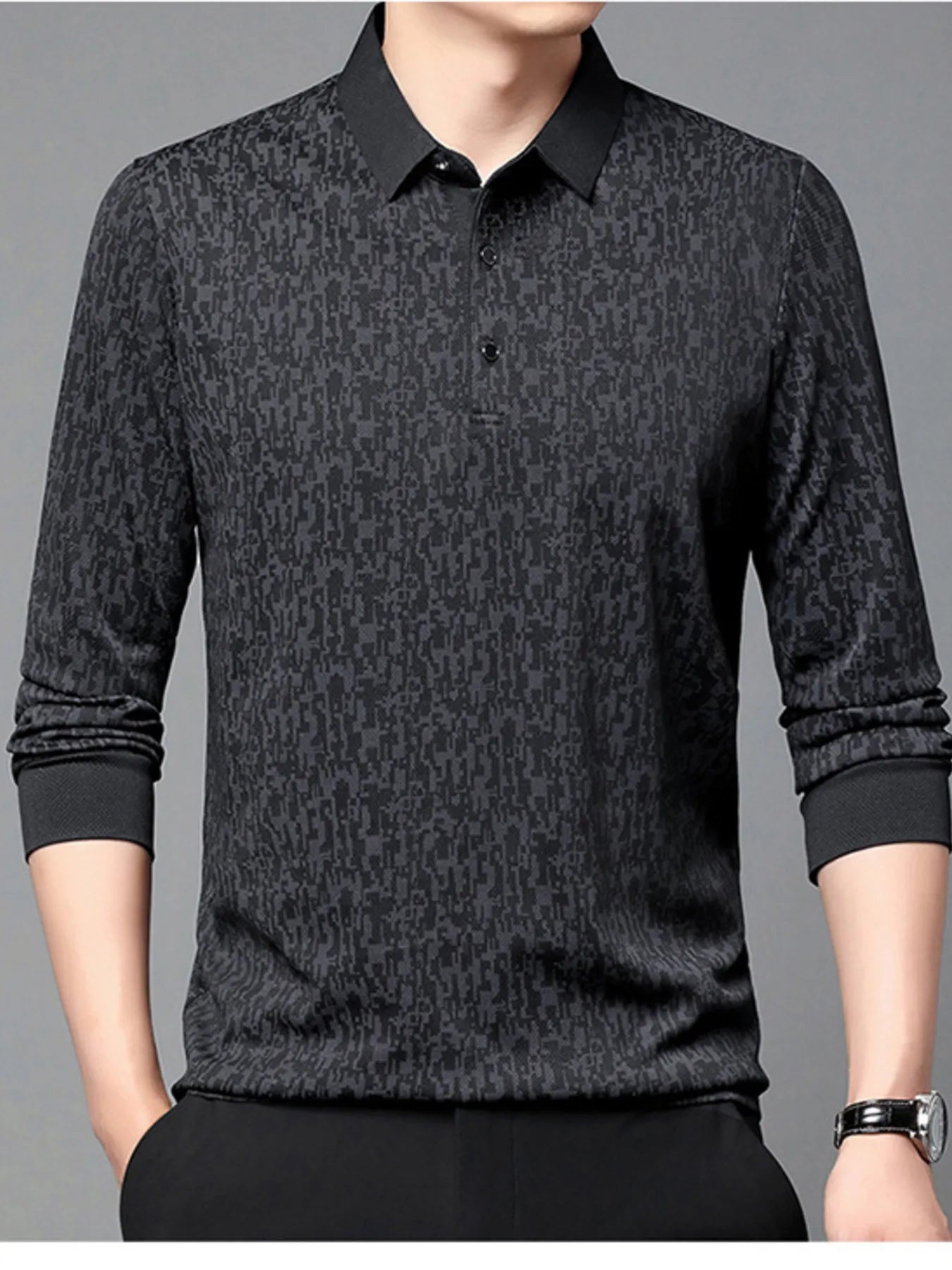 Men's Plus Size Button Detail Short Sleeve Polo - Tigbul's Variety Fashion Shop