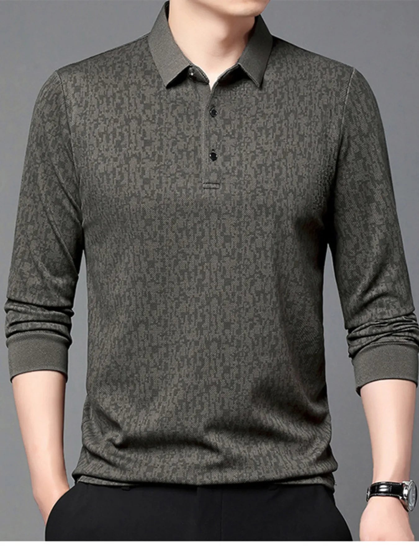 Men's Plus Size Button Detail Short Sleeve Polo - Tigbul's Variety Fashion Shop
