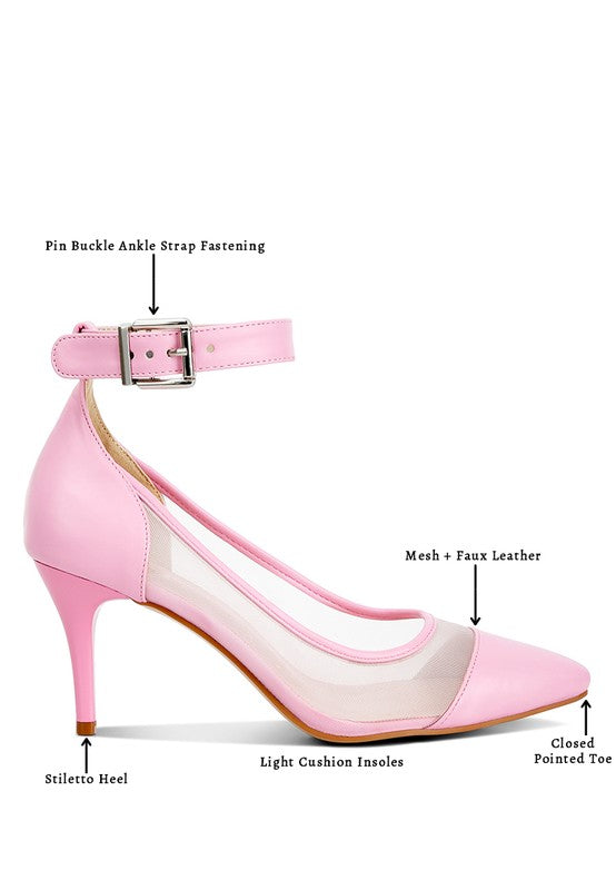 Hearst Mesh Pump Sandals - Tigbul's Variety Fashion Shop