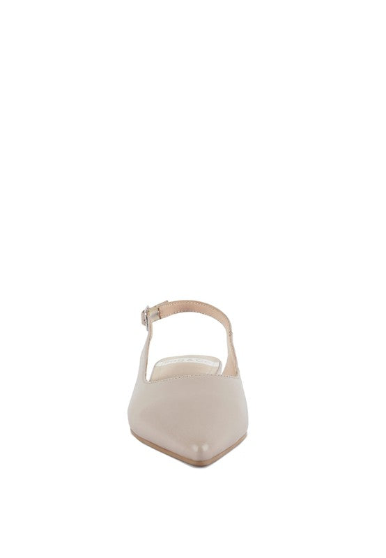 Hocane Real Suede Leather Slingback Sandals - Tigbul's Variety Fashion Shop