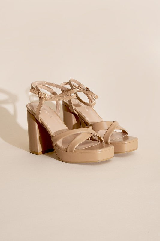 VALOR-1 Cross Ankle Strap Heels - Tigbul's Variety Fashion Shop