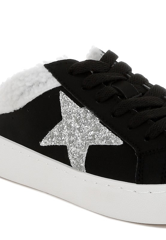 Moxie Fur Collar Slip On Sneakers - Tigbul's Variety Fashion Shop