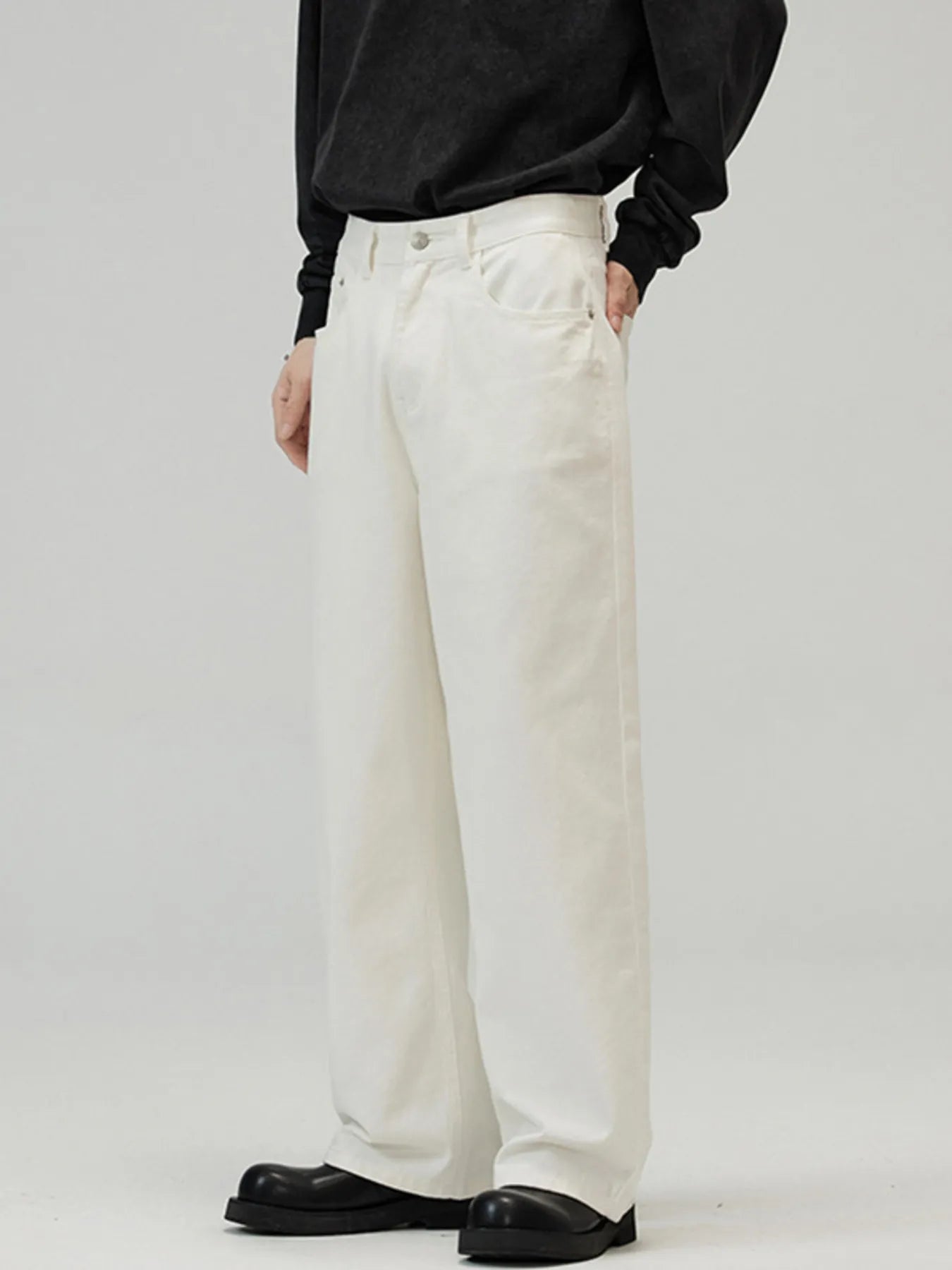 Men's Full Size Wide-Leg Pants Plus Size - Tigbul's Variety Fashion Shop