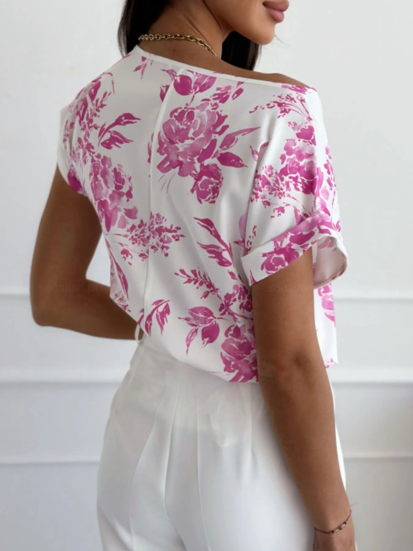 Classic Rolled Sleeve T-Shirt - Tigbul's Variety Fashion Shop