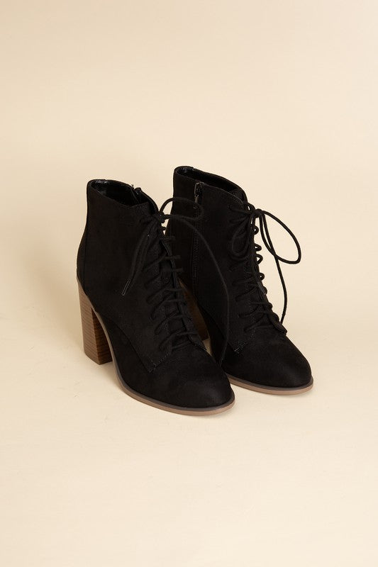 Kidman Lace Up Boots - Tigbul's Variety Fashion Shop
