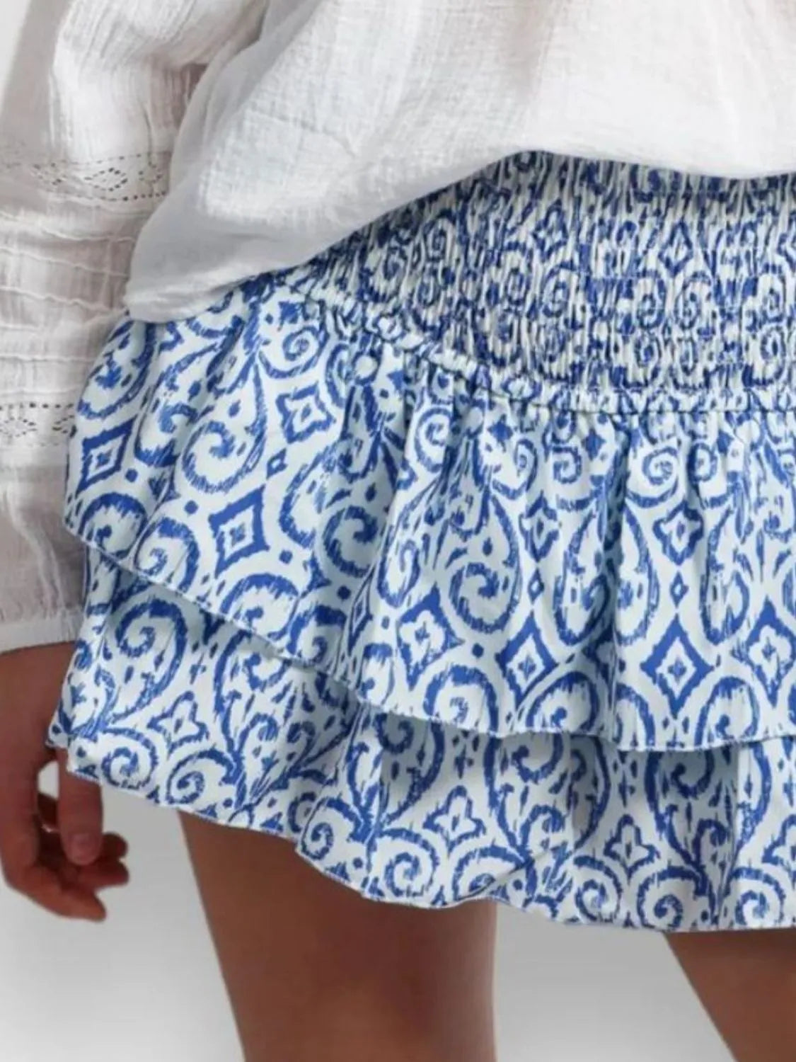 Layered Mini Skirt - Tigbul's Variety Fashion Shop