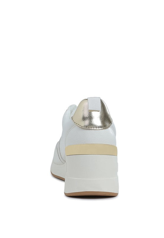 Noltas Chunky Wedge Heel Sneaker - Tigbul's Variety Fashion Shop