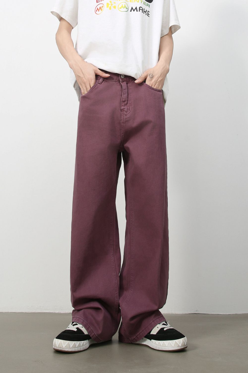 Men's Wide Leg Jeans - Tigbul's Variety Fashion Shop