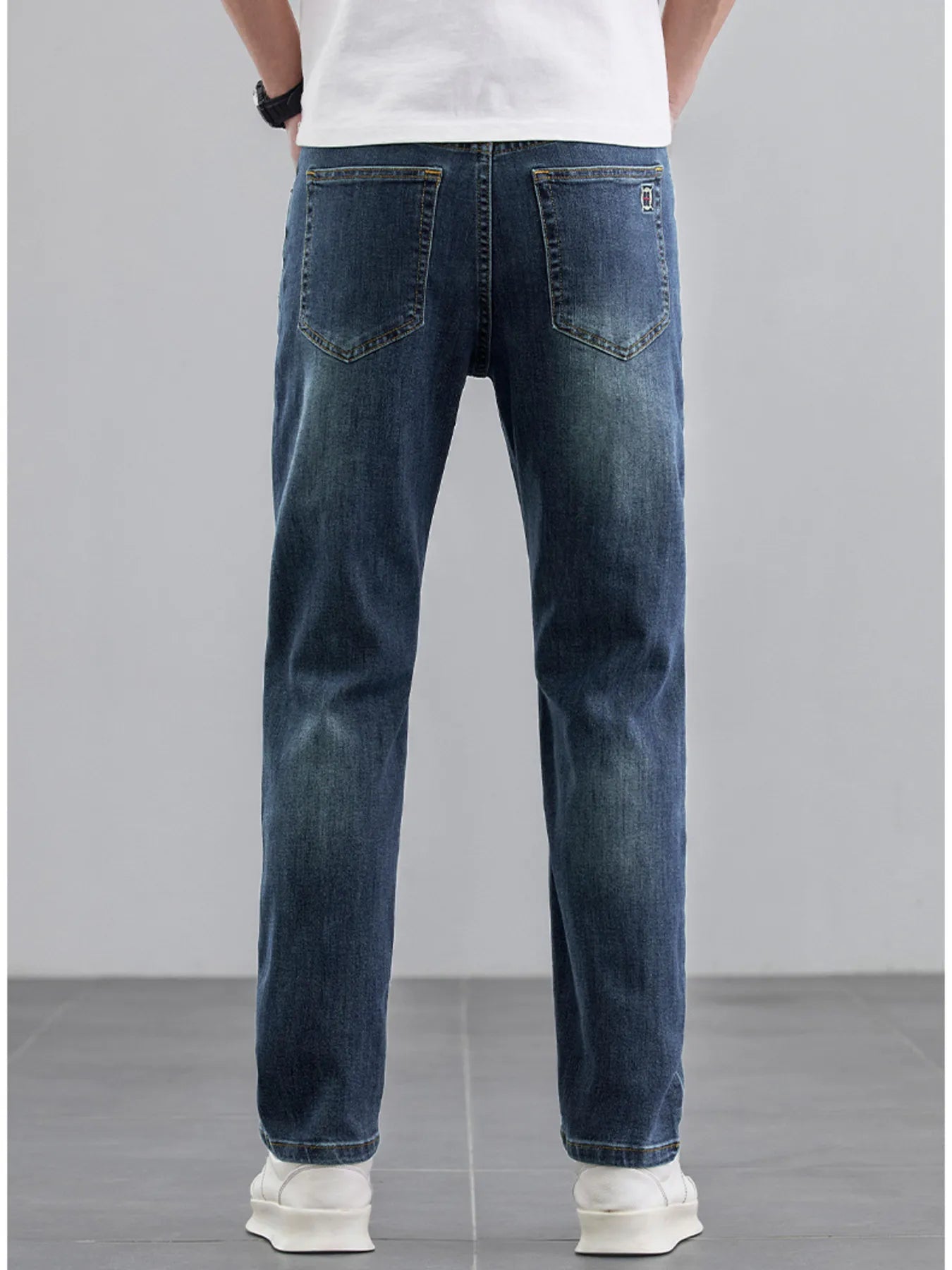 Men's Straight Leg Wash Jeans - Tigbul's Variety Fashion Shop