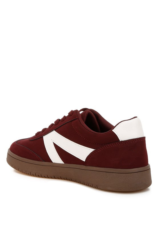 Zoomer Contrasting Patchwork Chunky Sneakers - Tigbul's Variety Fashion Shop