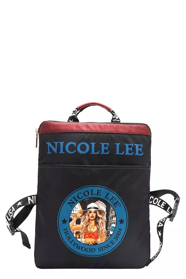 Nicole Lee USA Multi-Pocket Travel Backpack - Tigbul's Variety Fashion Shop