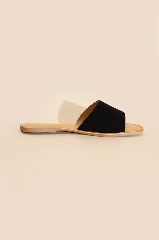 Airway-S Flat Slides - Tigbul's Variety Fashion Shop