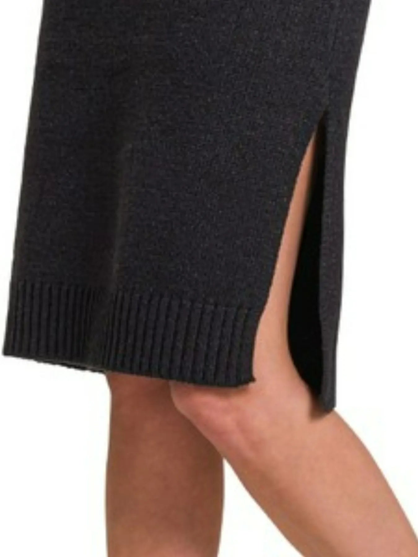Zenana Turtle Neck Long Sleeve Midi Sweater Dress - Tigbul's Variety Fashion Shop
