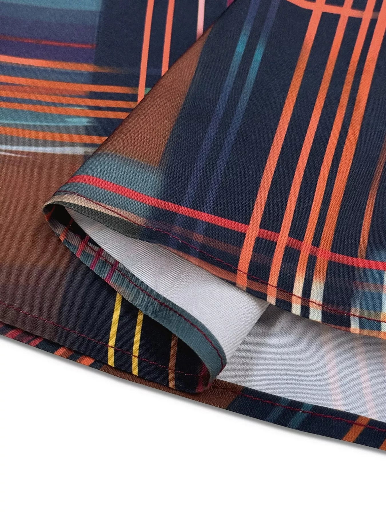 Plaid Long Sleeve Shirt Dress - Tigbul's Variety Fashion Shop