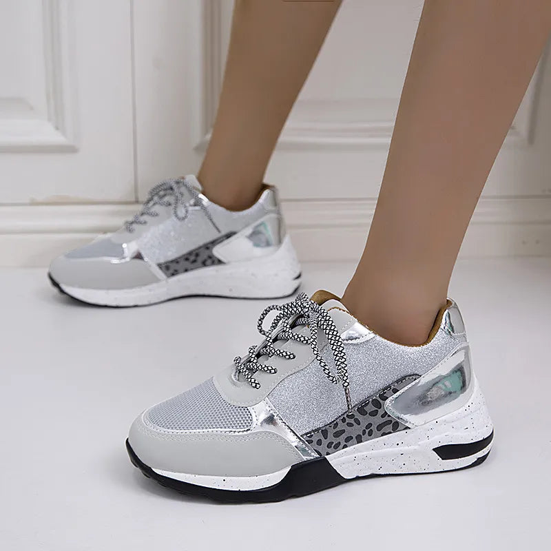 Round Toe Platform Sneakers - Tigbul's Variety Fashion Shop