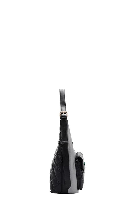 Nicole Lee USA Adjustable Strap Shoulder Bag - Tigbul's Variety Fashion Shop