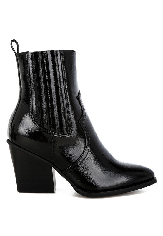 Cornus Pointed Toe Ankle Boots - Tigbul's Variety Fashion Shop
