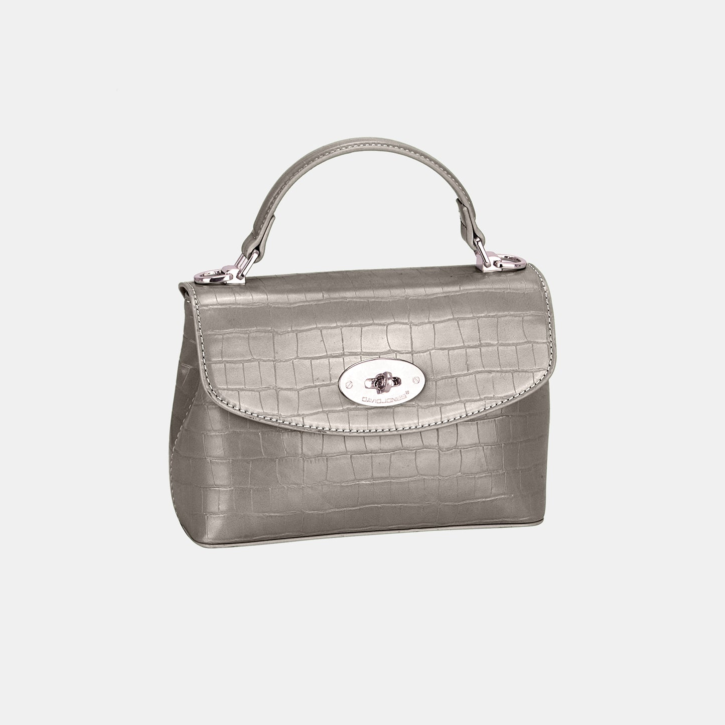 David Jones Texture PU Leather Handbag - Tigbul's Variety Fashion Shop