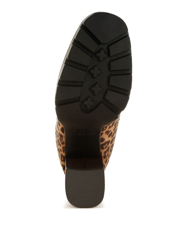 SONIA BLOCK HEELED BOOTS - Tigbul's Variety Fashion Shop
