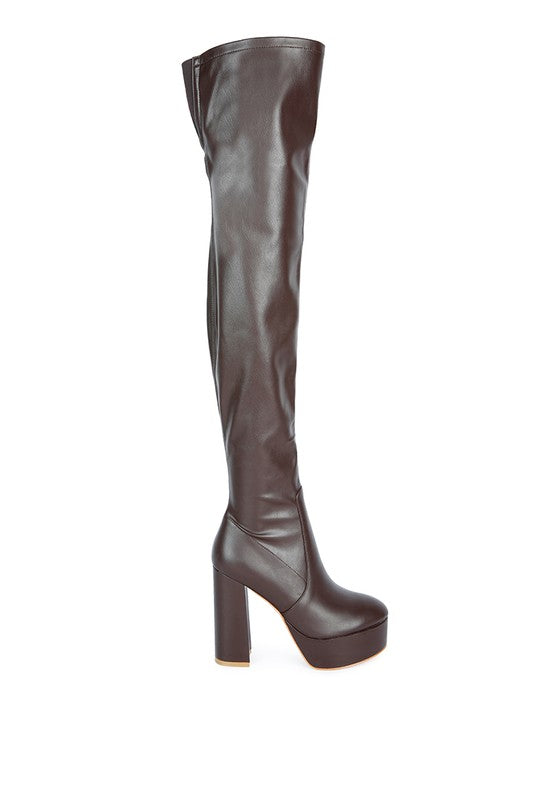 Bubble Platform Boot - Tigbul's Variety Fashion Shop