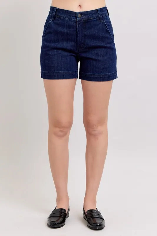 Judy Blue High Waist Denim Shorts - Tigbul's Variety Fashion Shop