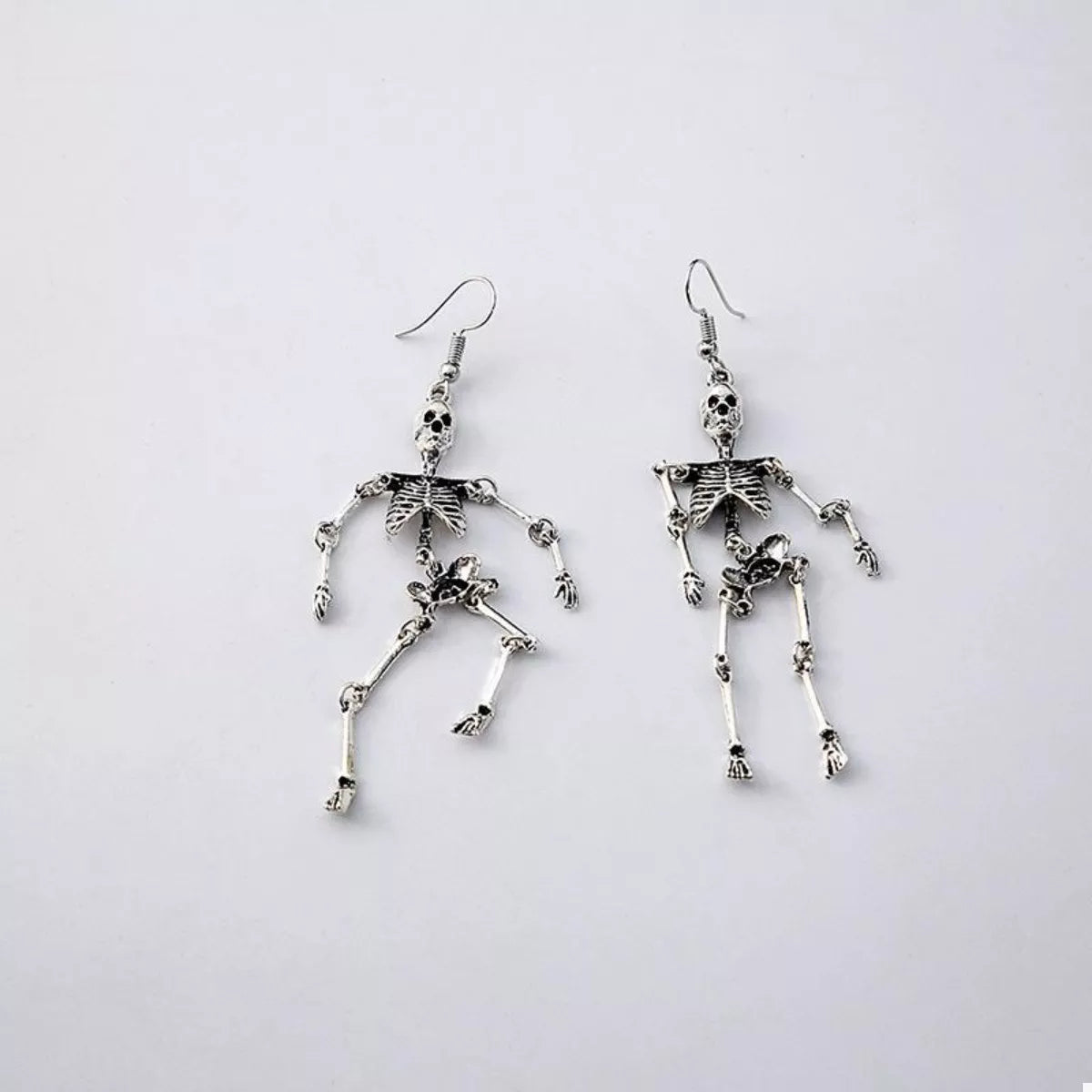 Halloween Skeleton Dangle Earrings - Tigbul's Variety Fashion Shop