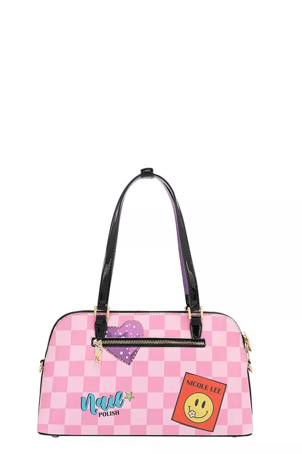 Nicole Lee USA Nail Polish Dome Shoulder Bag - Tigbul's Variety Fashion Shop
