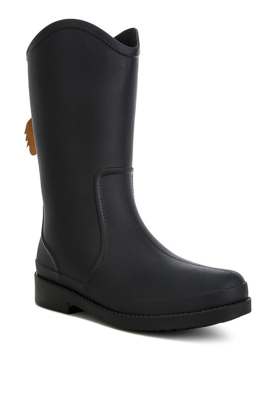 Overcloud Stylish High Rainboots - Tigbul's Variety Fashion Shop