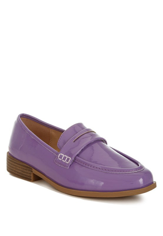 Mogul Penny Strap Detail Loafers - Tigbul's Variety Fashion Shop