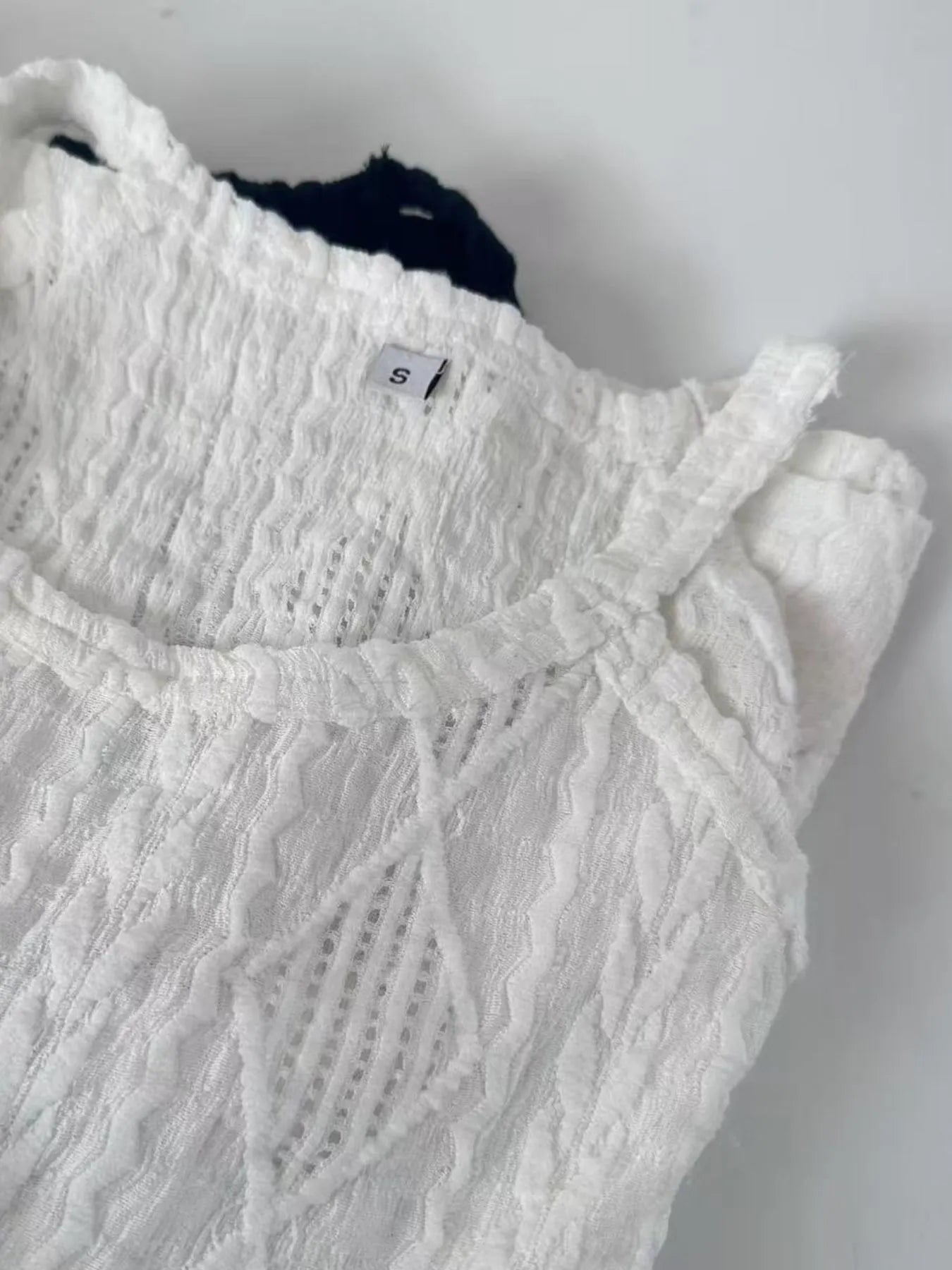 Textured Round Neck Tank - Tigbul's Variety Fashion Shop