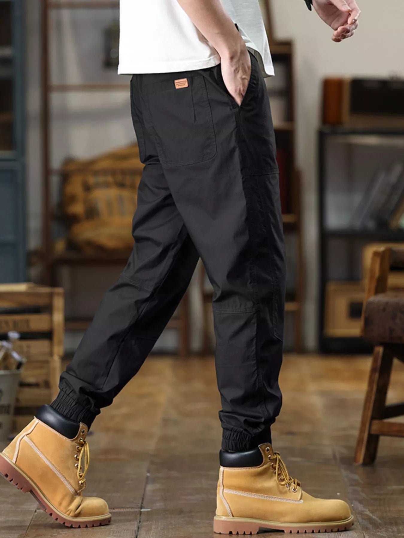Men's Full Size Wide Leg Pants Plus Size - Tigbul's Variety Fashion Shop
