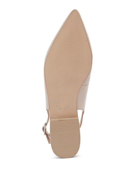Hocane Real Suede Leather Slingback Sandals - Tigbul's Variety Fashion Shop