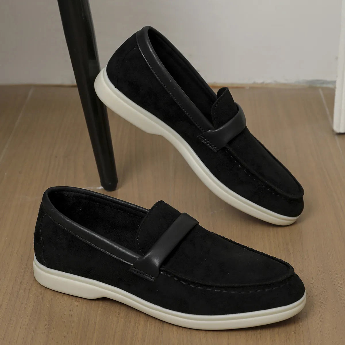 Round Toe Flats Loafers - Tigbul's Variety Fashion Shop
