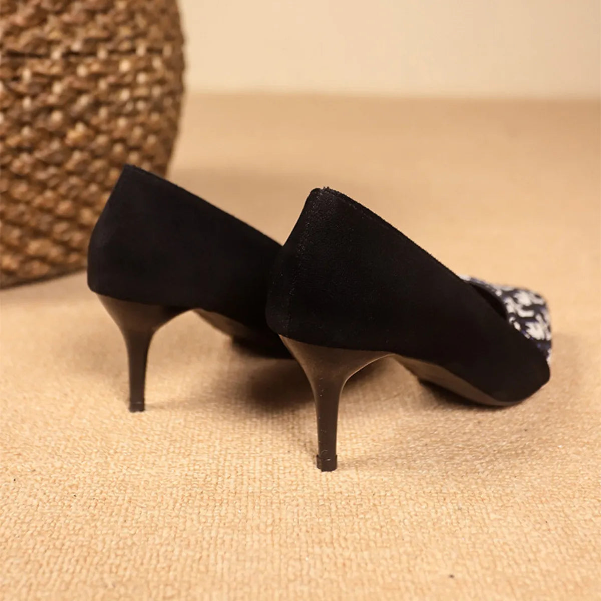Point Toe Suede Pumps - Tigbul's Variety Fashion Shop