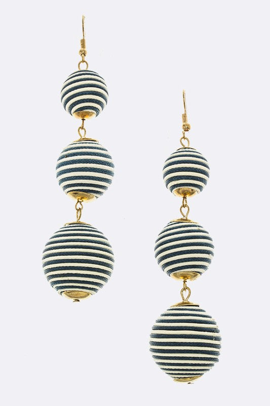 Ball Drop Earrings - Tigbul's Variety Fashion Shop