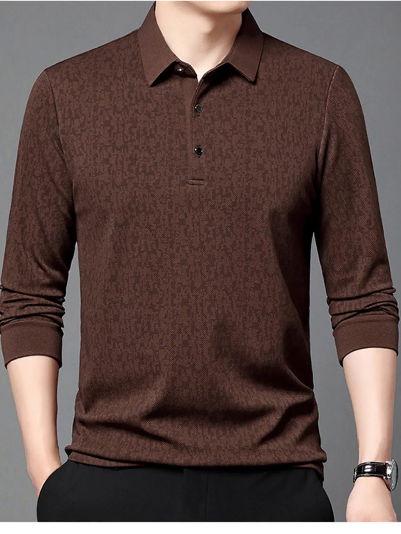 Men's Plus Size Button Detail Short Sleeve Polo - Tigbul's Variety Fashion Shop