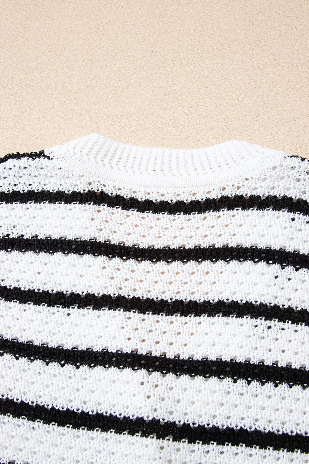 Striped Button-Up Knit Sweater Vest - Tigbul's Variety Fashion Shop