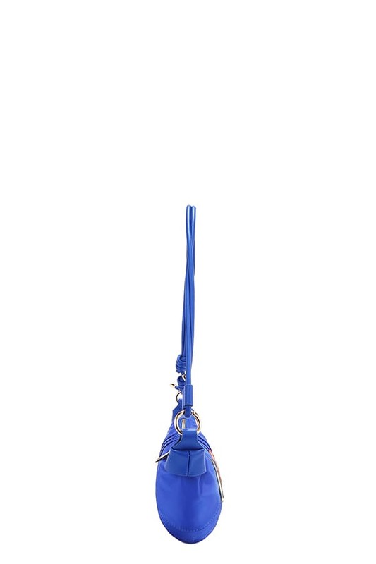 Nicole Lee USA Color Patch Croissant Bag - Tigbul's Variety Fashion Shop
