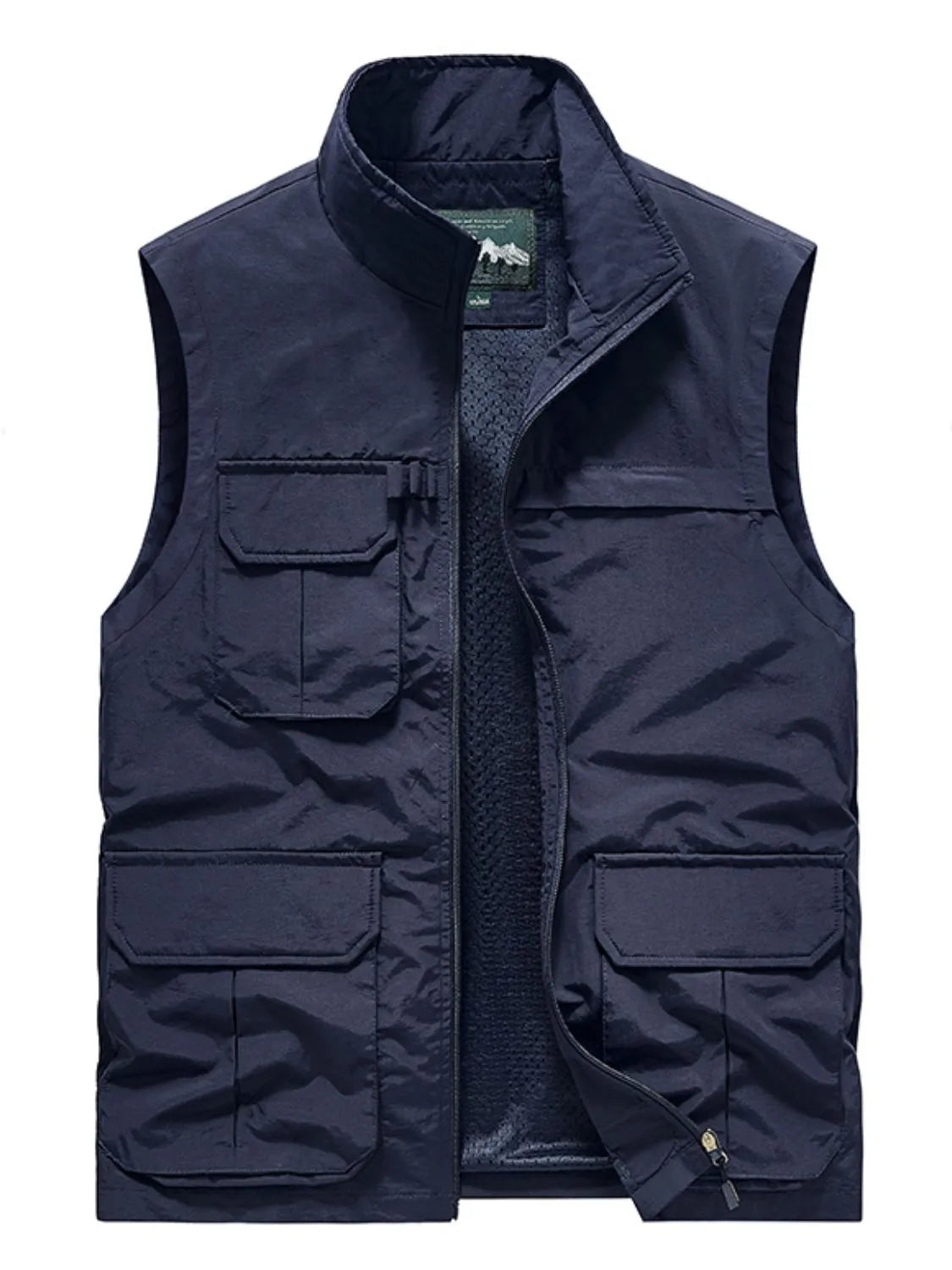 Men's Size Medium up to 5XL Zip Up Vest - Tigbul's Variety Fashion Shop