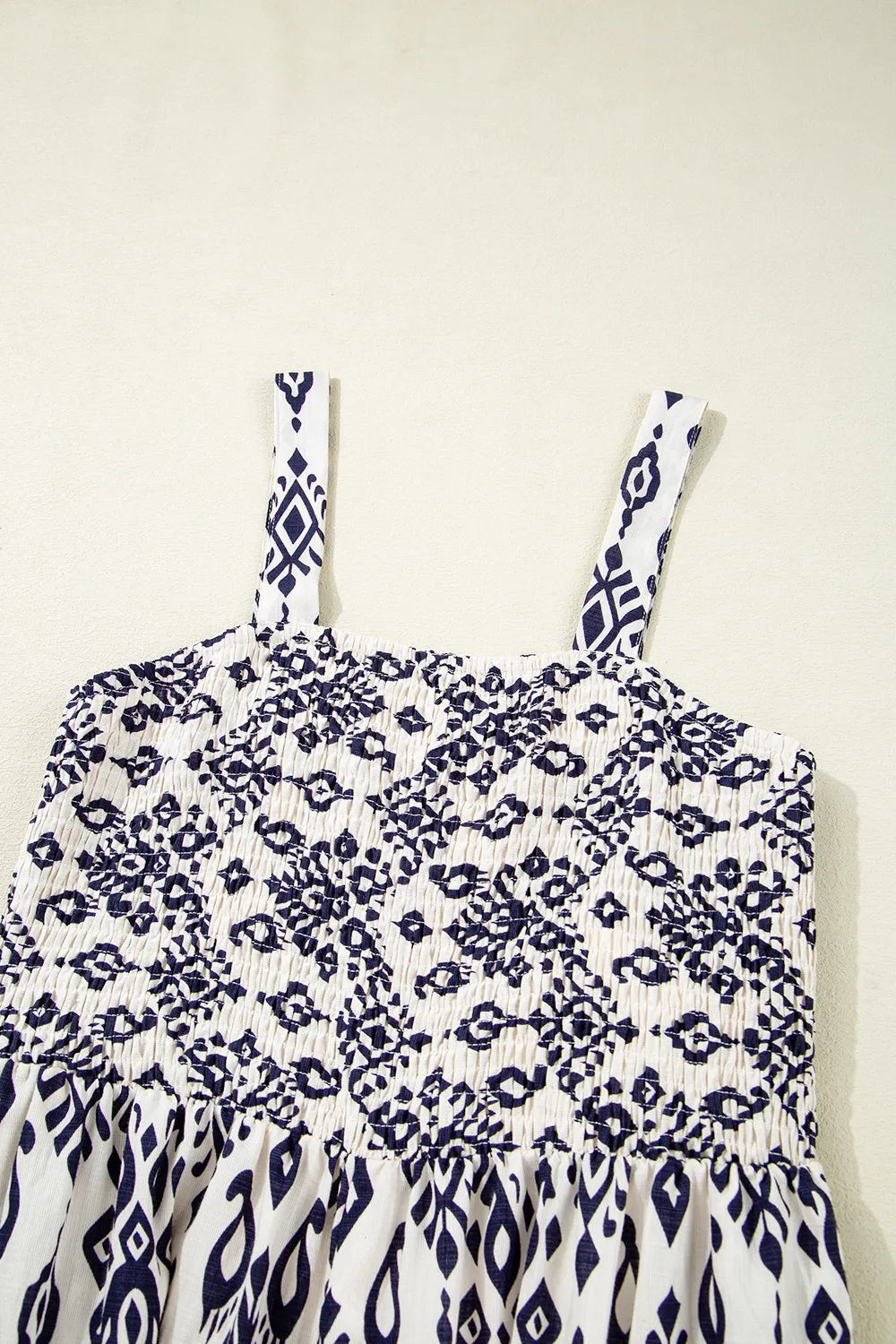 Bohemian Print Wide Leg Jumpsuit - Tigbul's Variety Fashion Shop