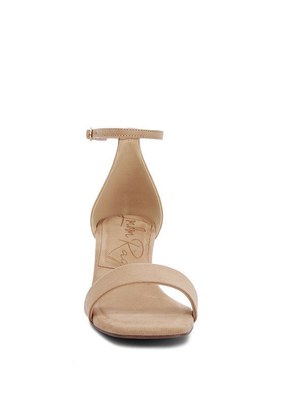 Eshe Block Heel Sandals - Tigbul's Variety Fashion Shop