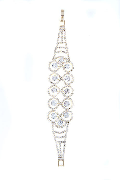 STONE RHINESTONE BRACELET - Tigbuls Variety Fashion