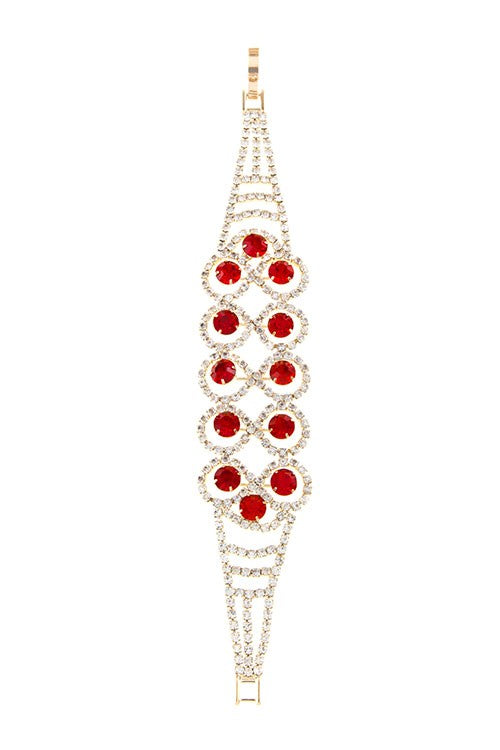 STONE RHINESTONE BRACELET - Tigbuls Variety Fashion
