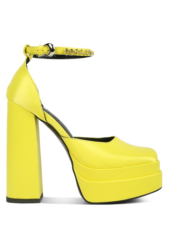 Martini Sky High Platform Sandals - Tigbul's Variety Fashion Shop