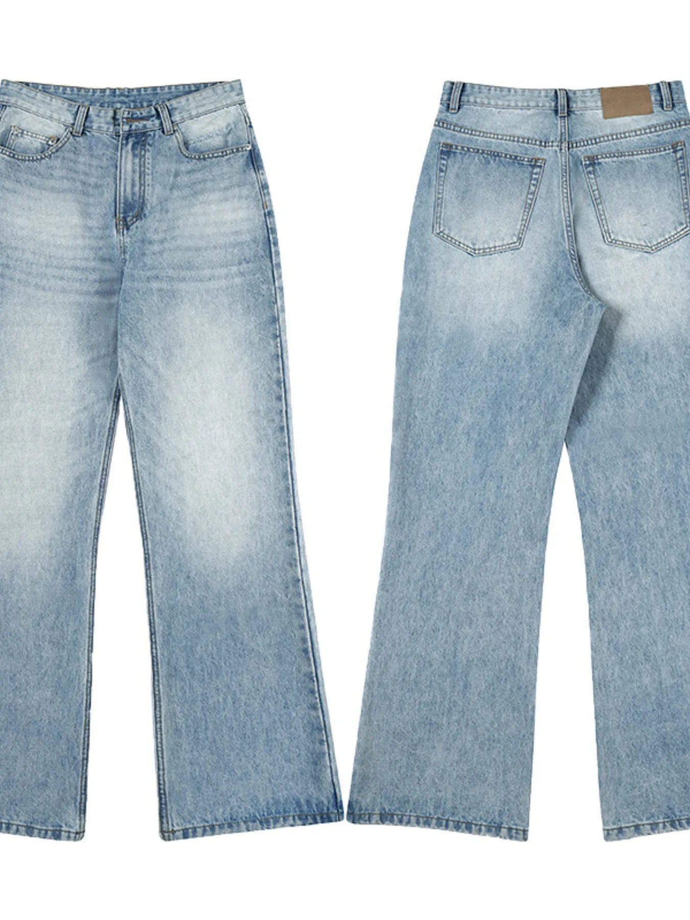 Men's Full Size Wide Leg Jeans Plus Size - Tigbul's Variety Fashion Shop